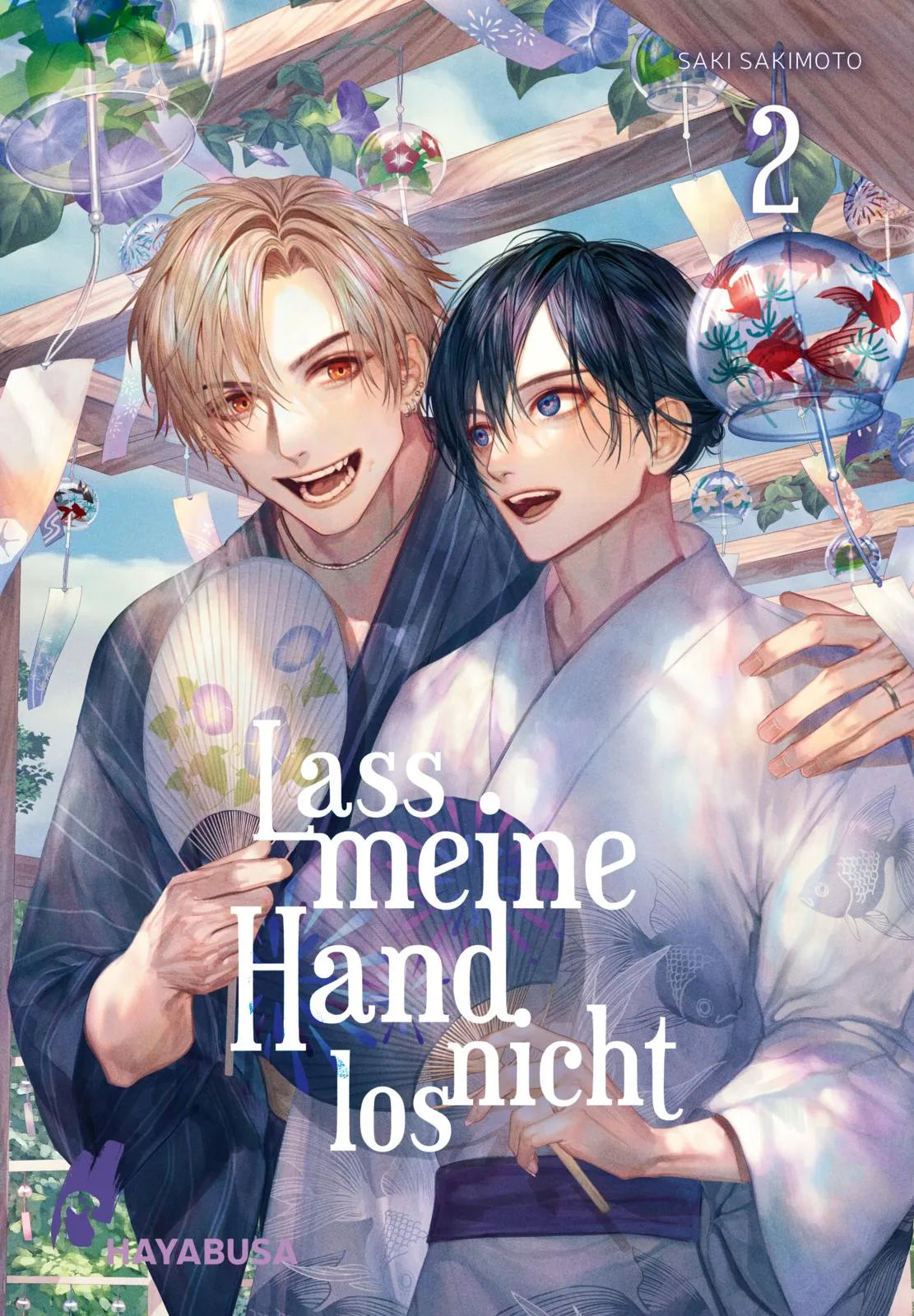 Buchcover von 'Lass meine Hand nicht los 2' - Taschenbuch von Saki Sakimoto