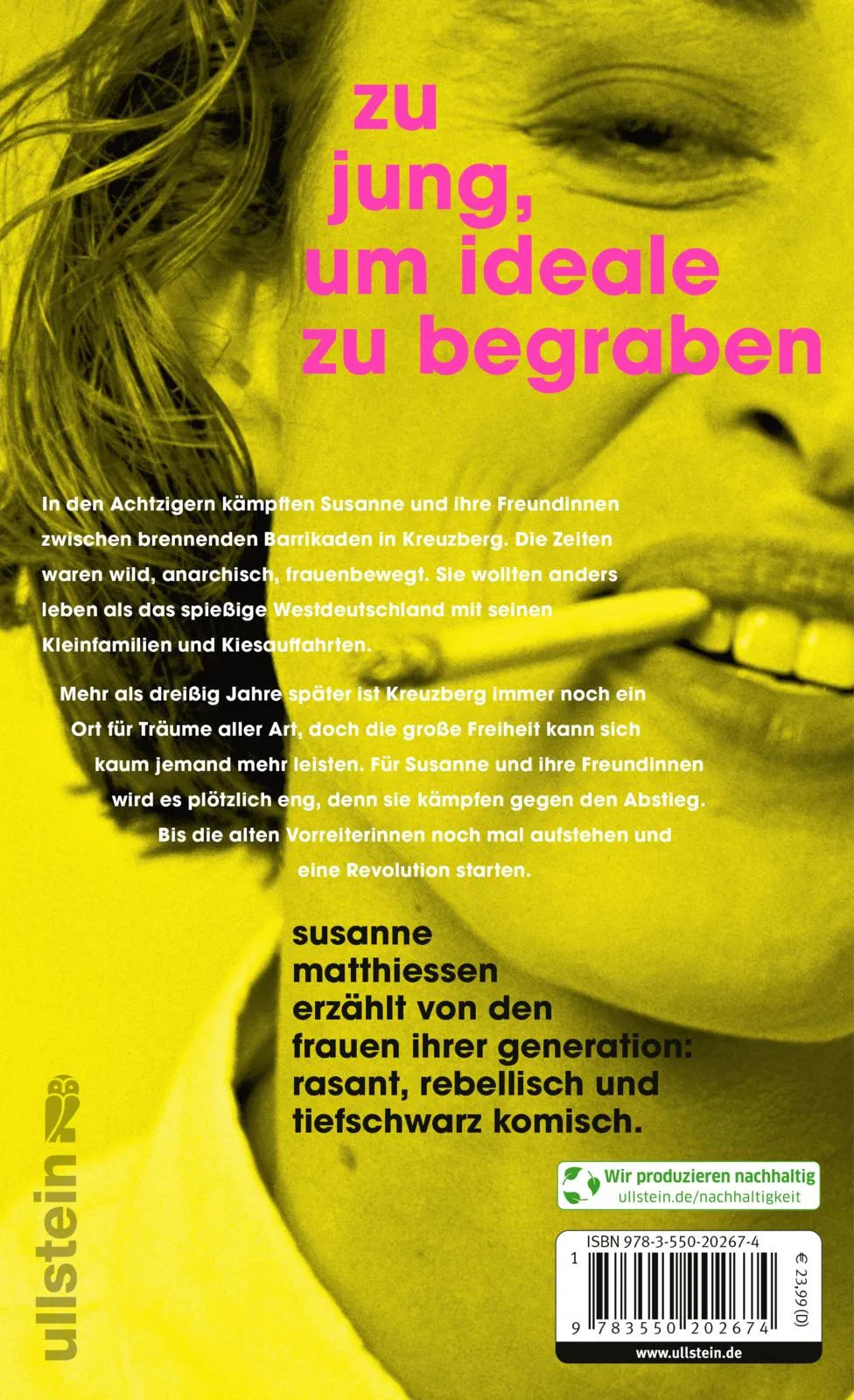 Rückseite: Lass uns noch mal los (Hardcover)