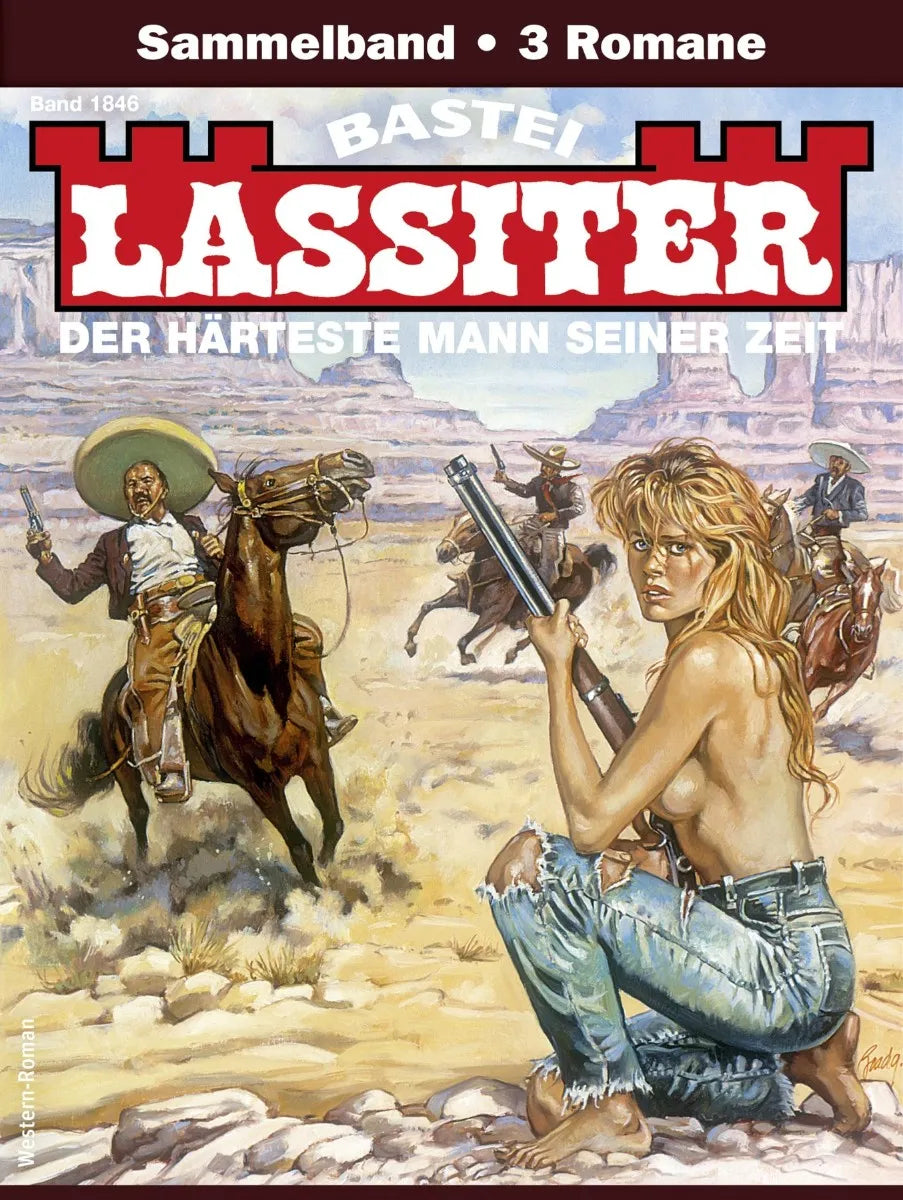 Cover: Lassiter Sammelband 1846 (E-Book) von Jack Slade
