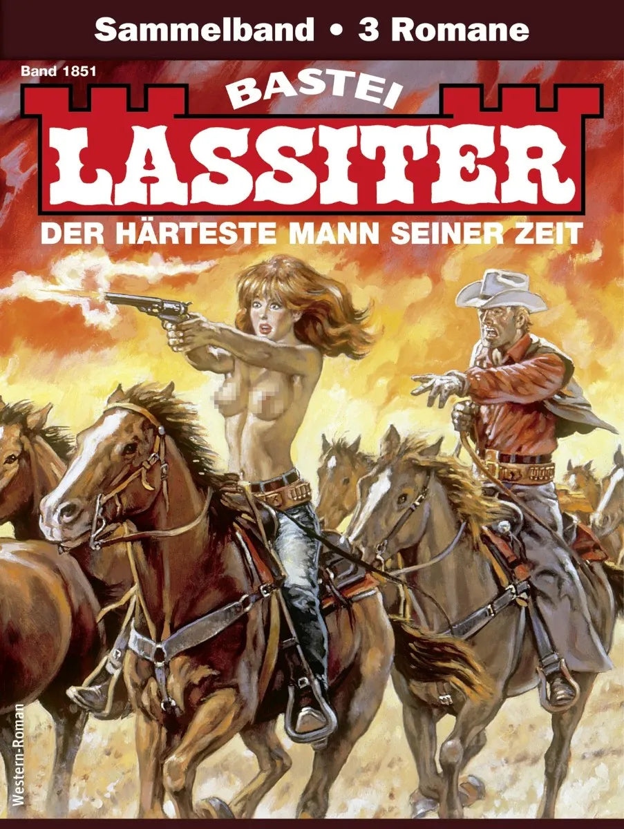 Cover: Lassiter Sammelband 1851 (E-Book) von Jack Slade