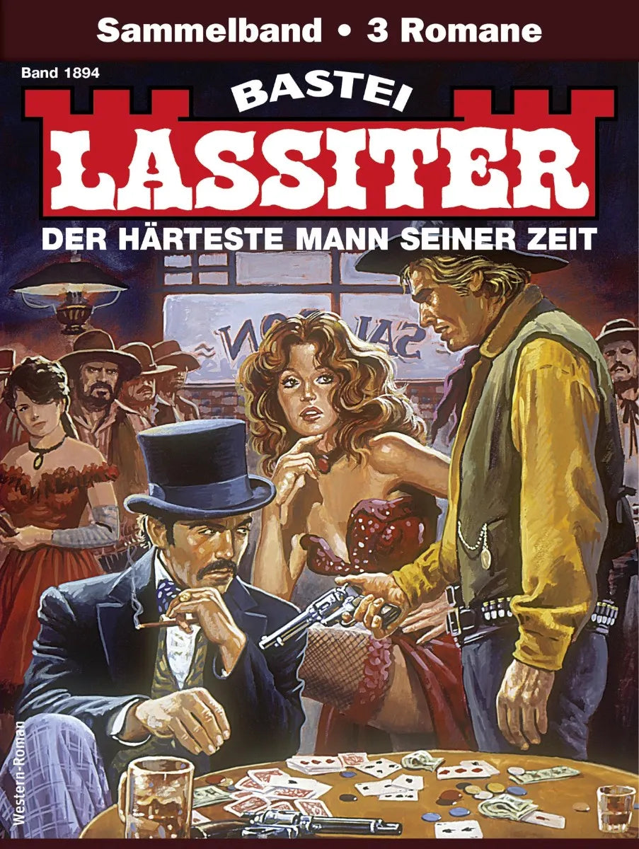 Cover: Lassiter Sammelband 1894 (E-Book) von Jack Slade