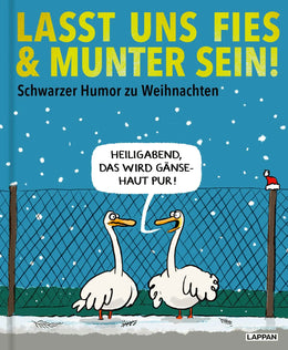 Buchcover von 'Lasst uns fies und munter sein!' - Gebundene Ausgabe von Diverse