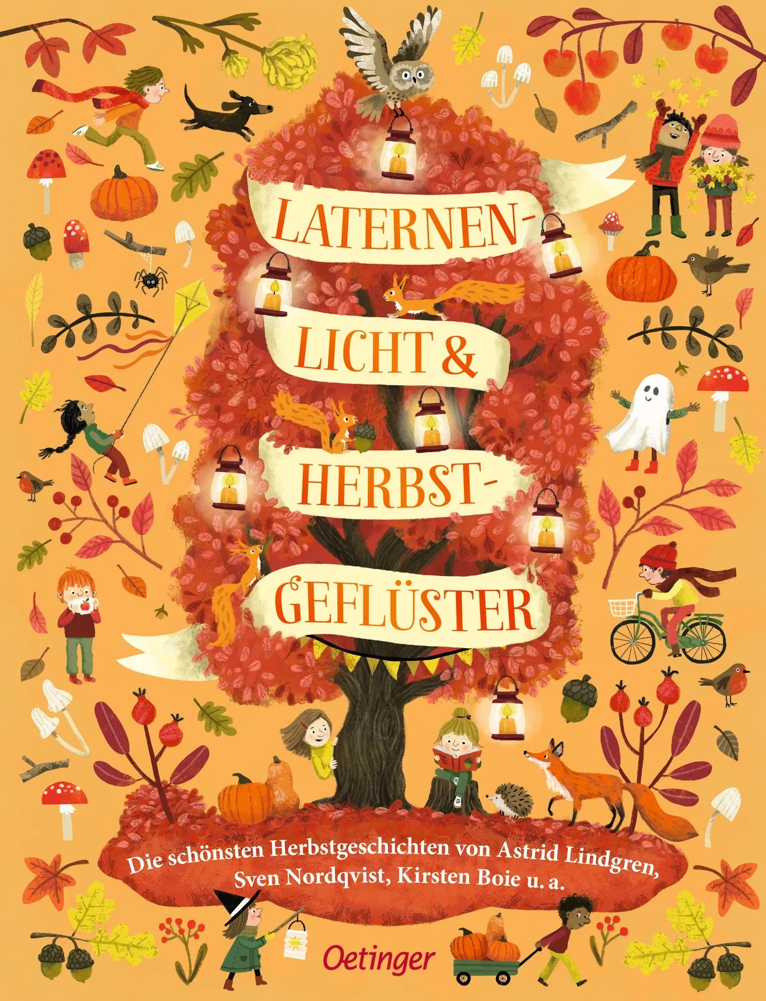 Cover: Laternenlicht & Herbstgeflüster (Hardcover) von Kirsten Boie