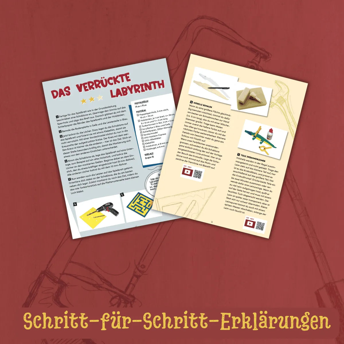 Detailansicht: Laubsägen für Kinder (Hardcover)