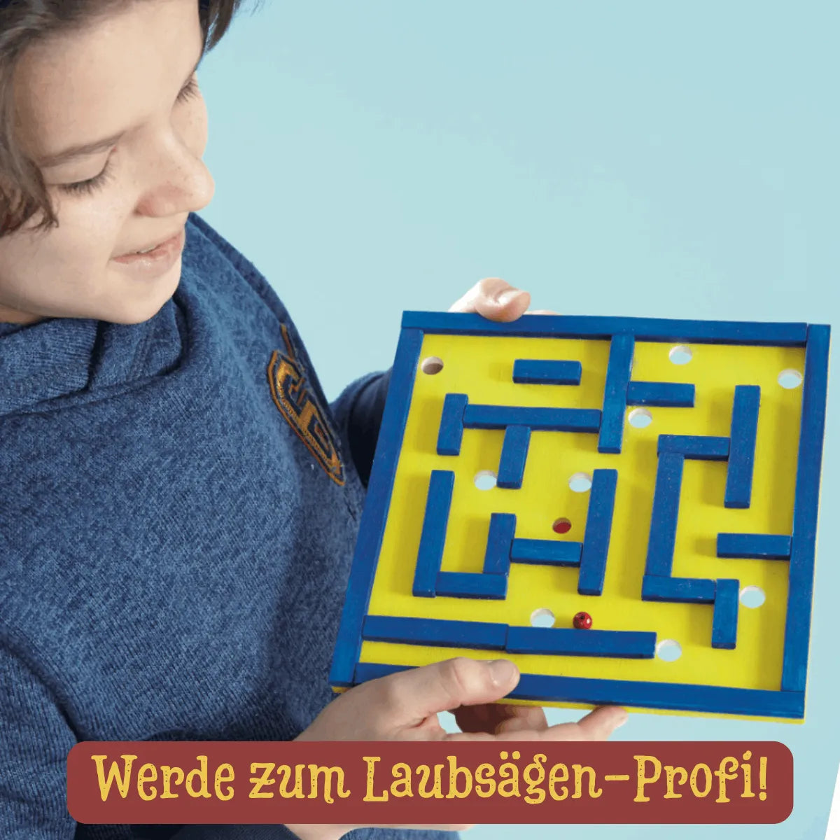 Detailansicht: Laubsägen für Kinder (Hardcover)