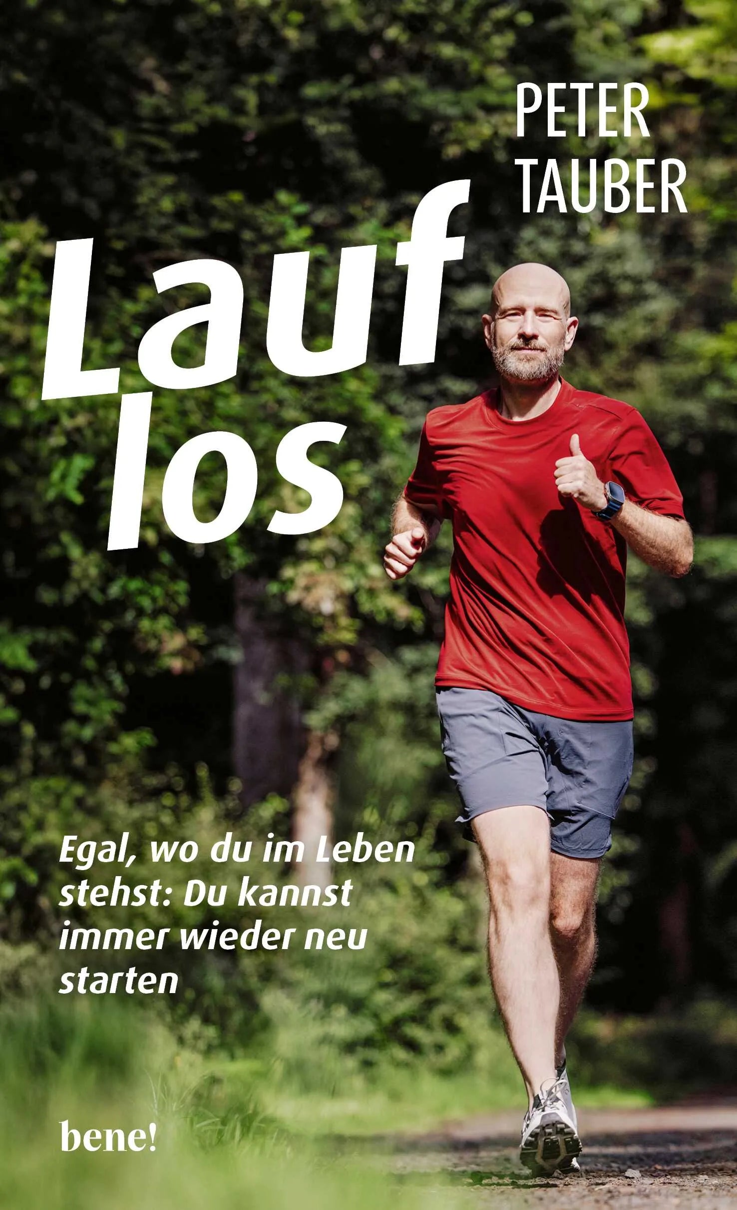Buchcover von 'Lauf los' - Gebundene Ausgabe von Peter Tauber