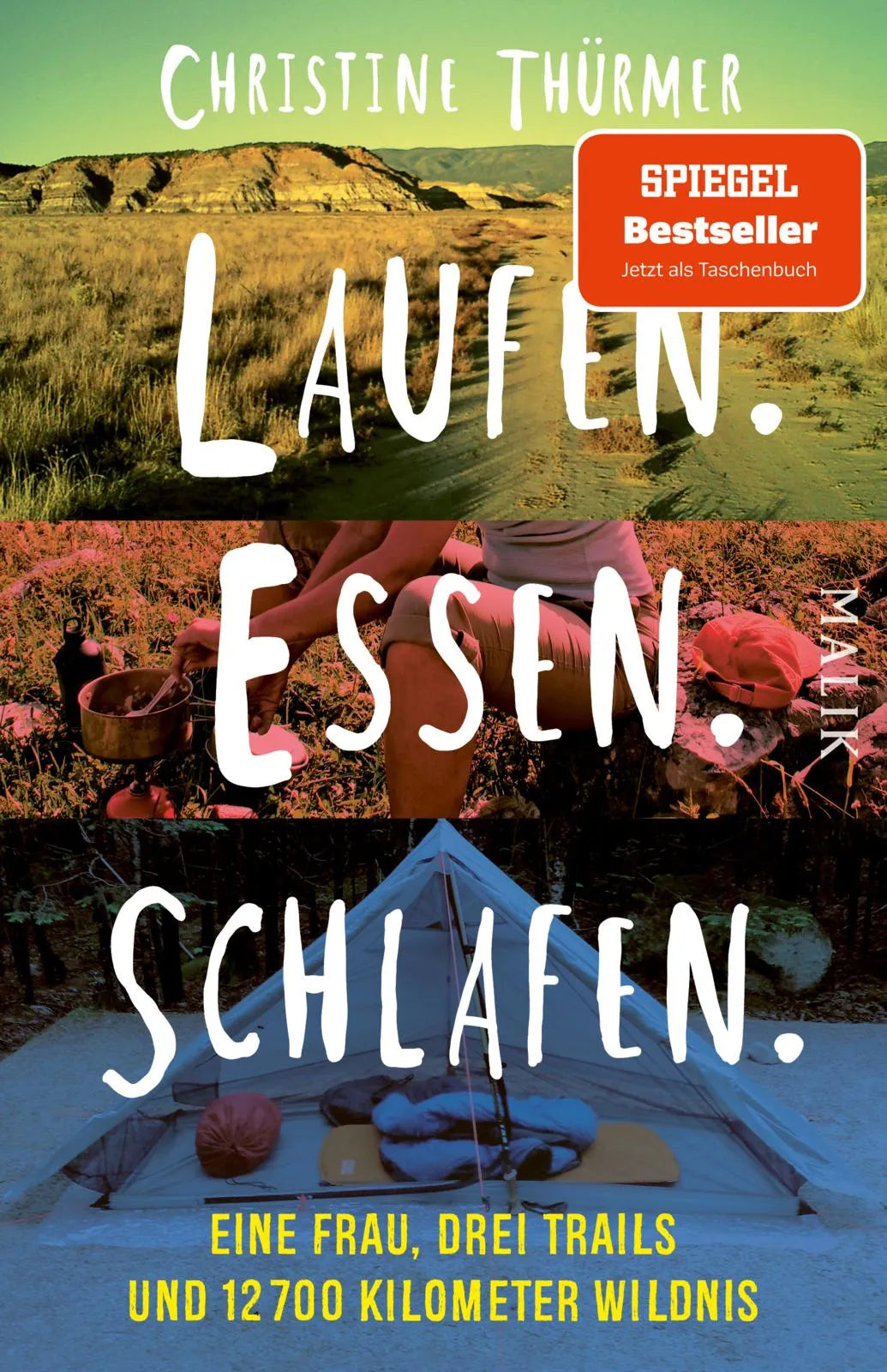 Cover: Laufen. Essen. Schlafen. (Taschenbuch) von Christine Thürmer