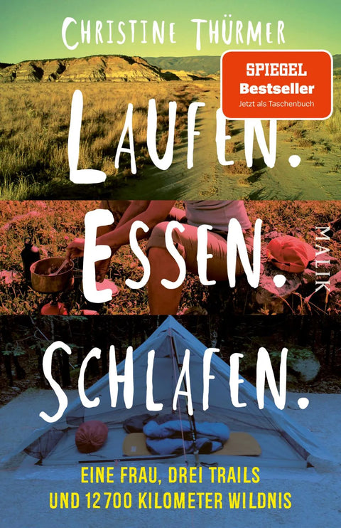 Laufen. Essen. Schlafen.