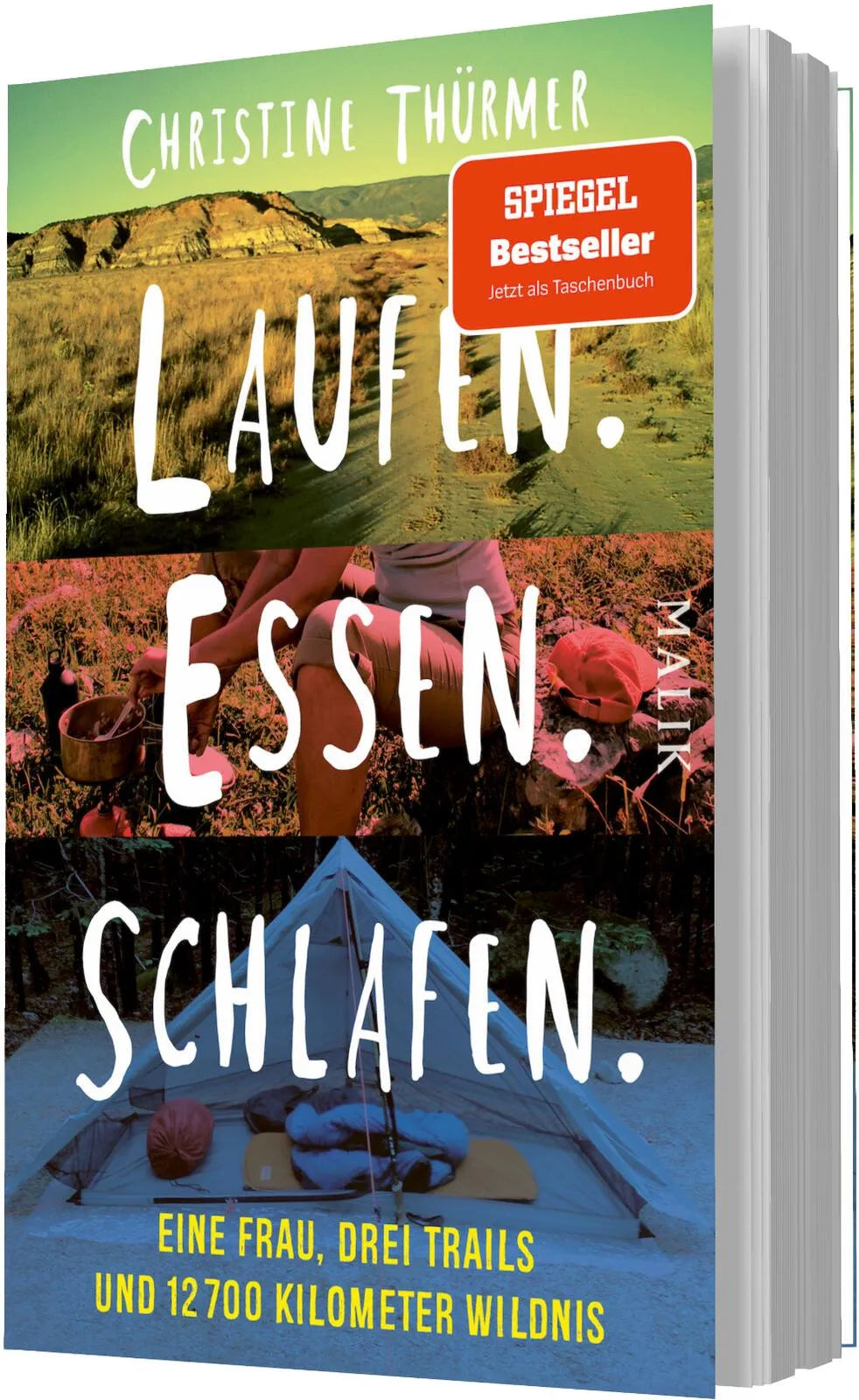 Detailansicht: Laufen. Essen. Schlafen. (Taschenbuch)