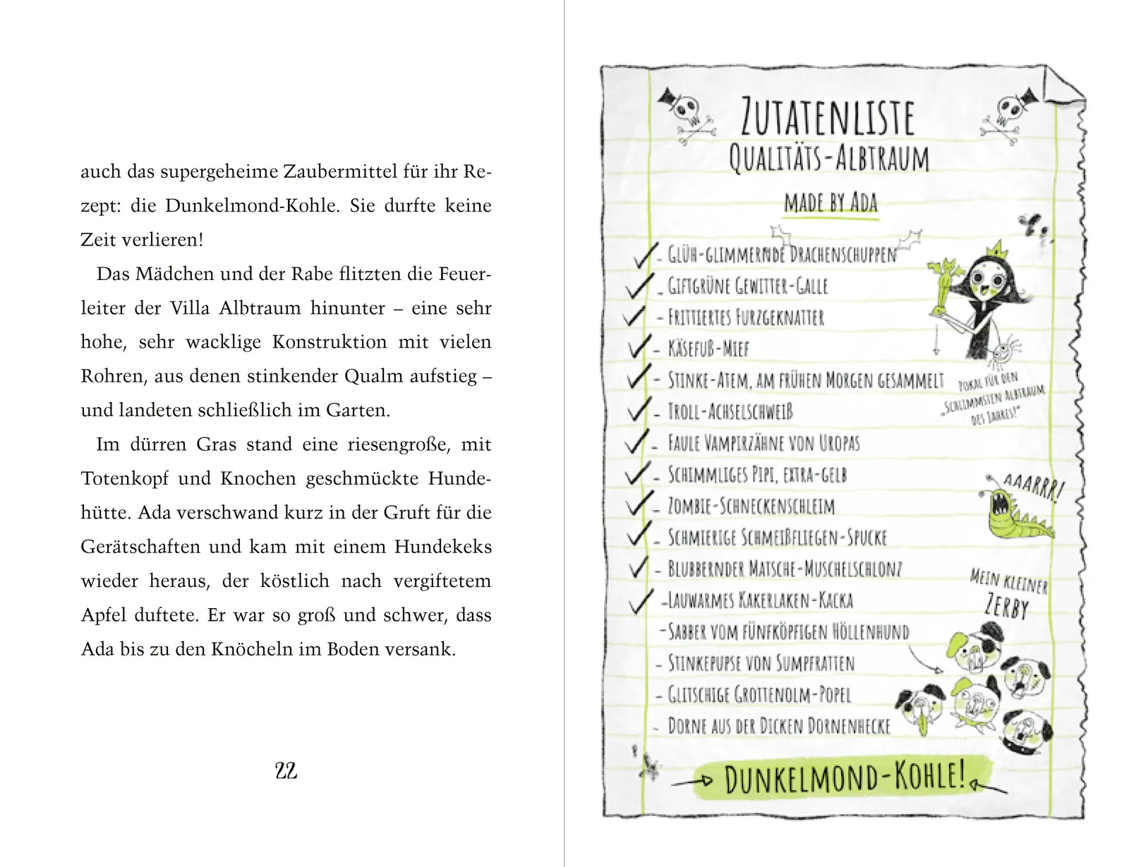 Produktansicht: Ada Albtraum und Theo Träumsüß – Eine schaurig-schöne Freundschaft (Gebundene Ausgabe)