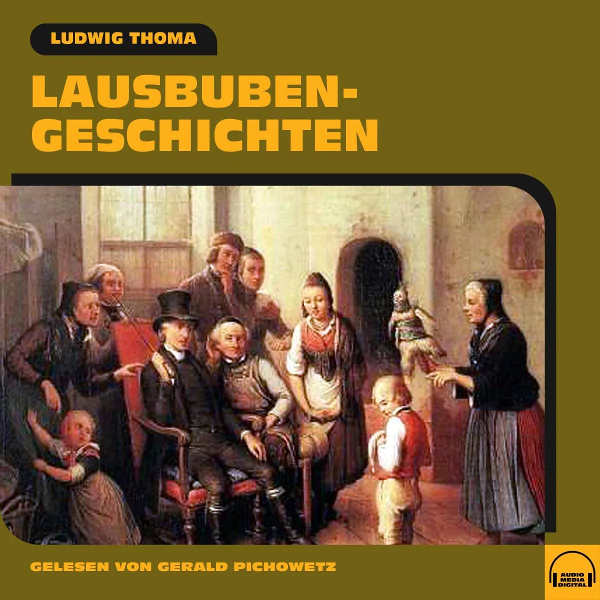 Cover: Lausbubengeschichten (Hörbuch Download) von Ludwig Thoma