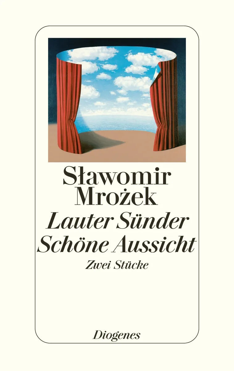 Buchcover von 'Lauter Sünder / Schöne Aussicht' - Gebundene Ausgabe von Slawomir Mrozek