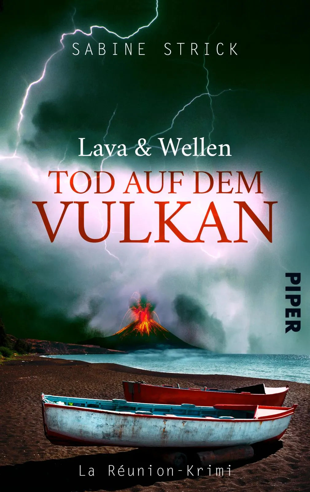Buchcover von 'Lava und Wellen: Tod auf dem Vulkan' - Taschenbuch von Sabine Strick