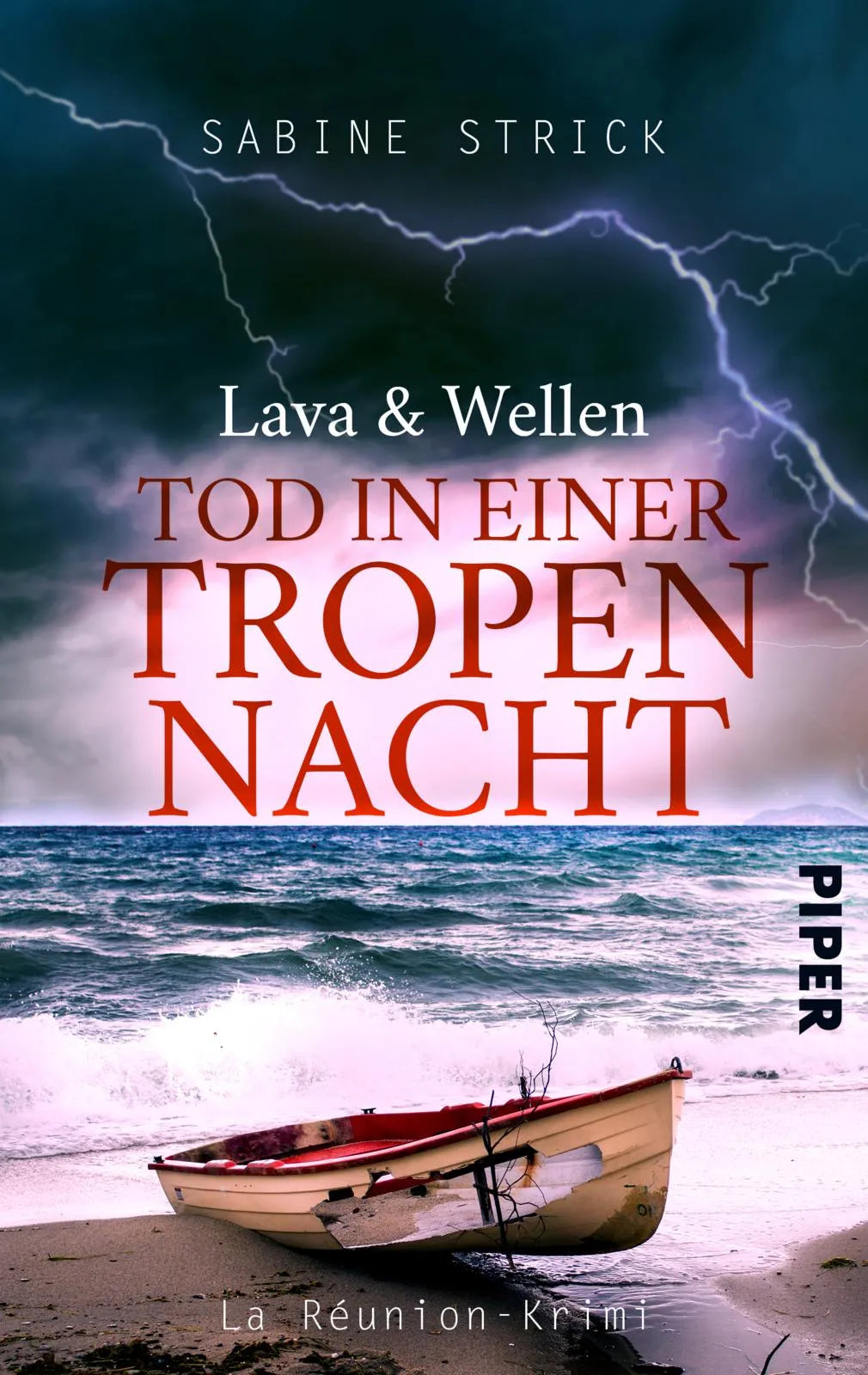 Buchcover von 'Lava und Wellen: Tod in einer Tropennacht' - Taschenbuch von Sabine Strick