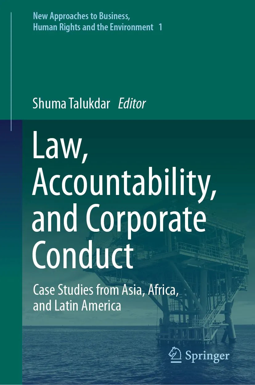Cover: Law, Accountability, and Corporate Conduct (E-Book) von Shuma Talukdar