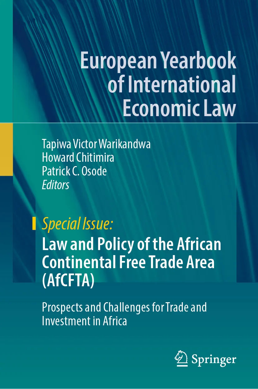 Cover: Law and Policy of the African Continental Free Trade Area (E-Book)
