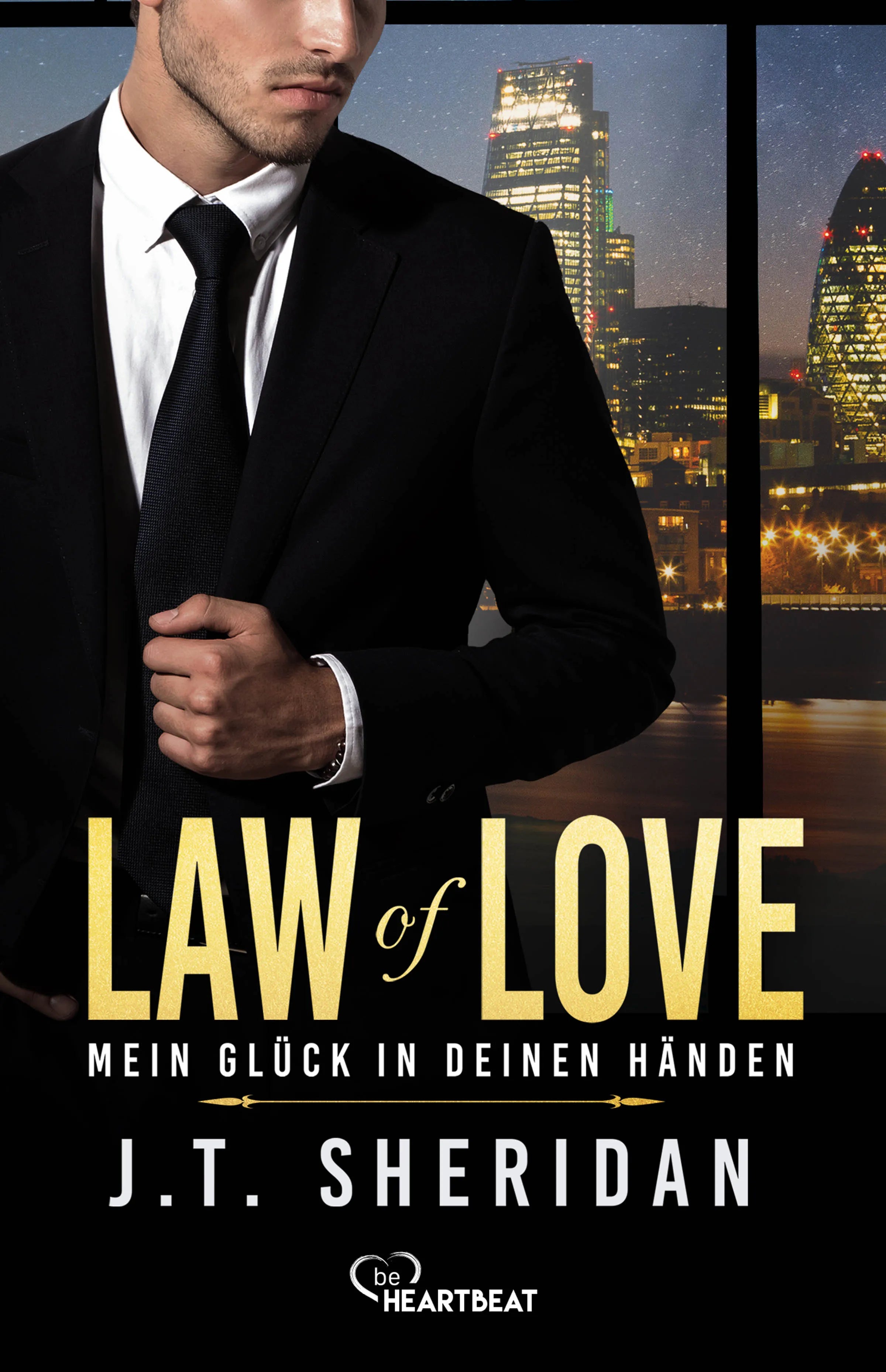 Buchcover von 'Law of Love - Mein Glück in deinen Händen' - Taschenbuch von J.T. Sheridan