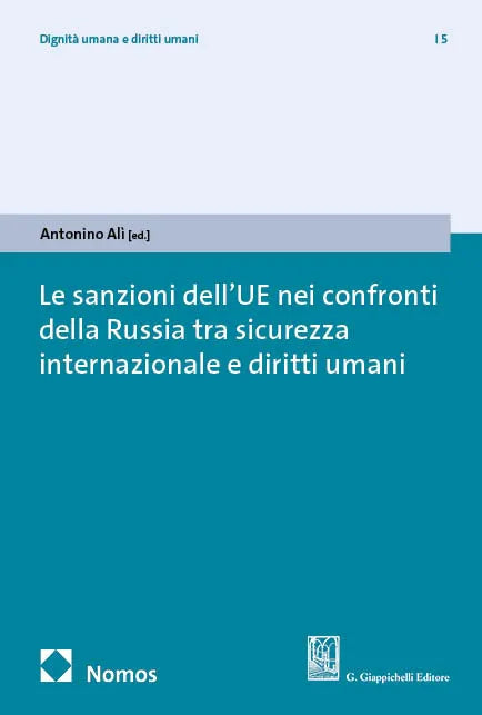 Cover: Le sanzioni dell’UE nei confronti della Russia tra sicurezza internazionale e diritti umani (E-Book)