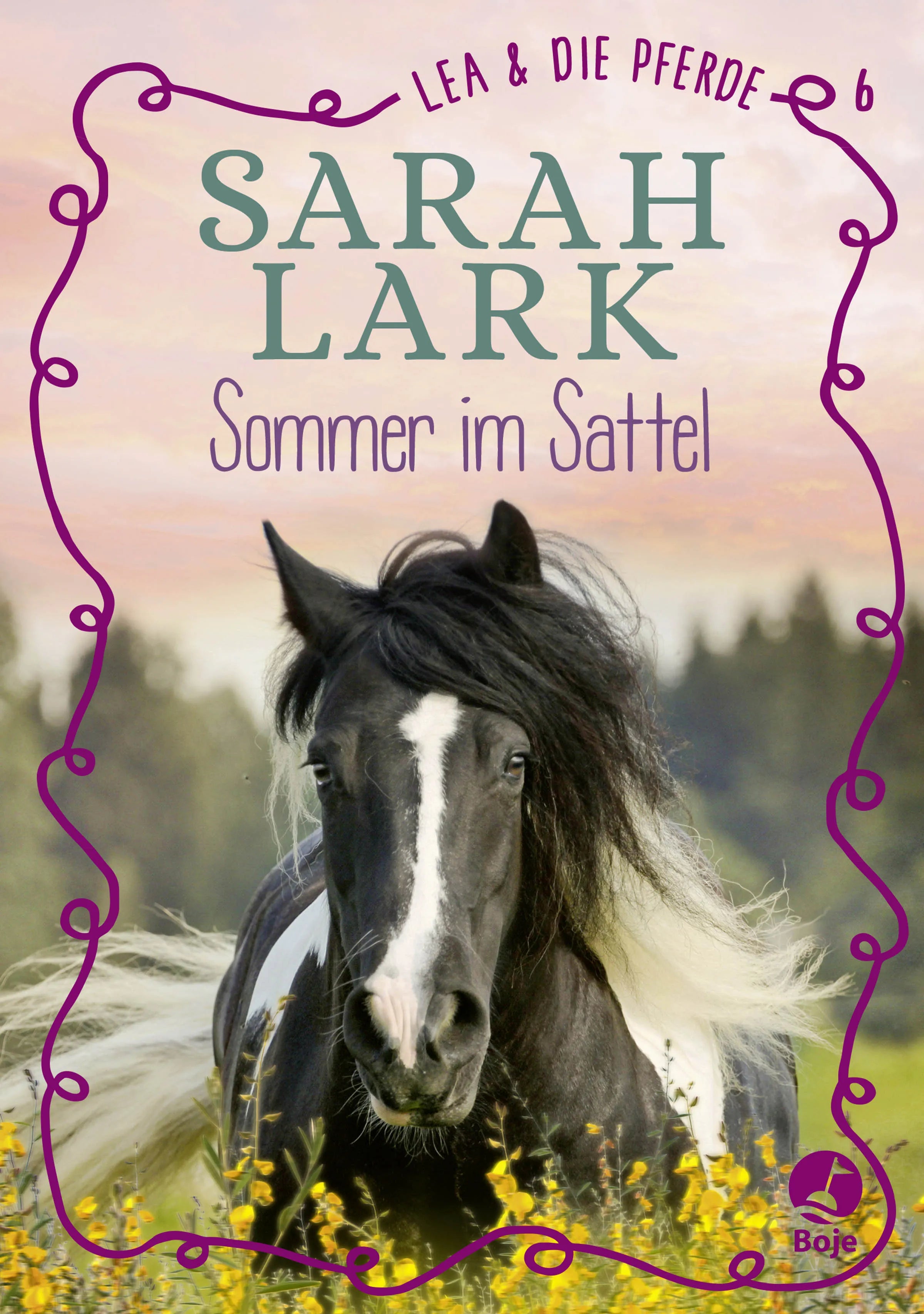 Buchcover von 'Lea und die Pferde' - Gebundene Ausgabe von Sarah Lark