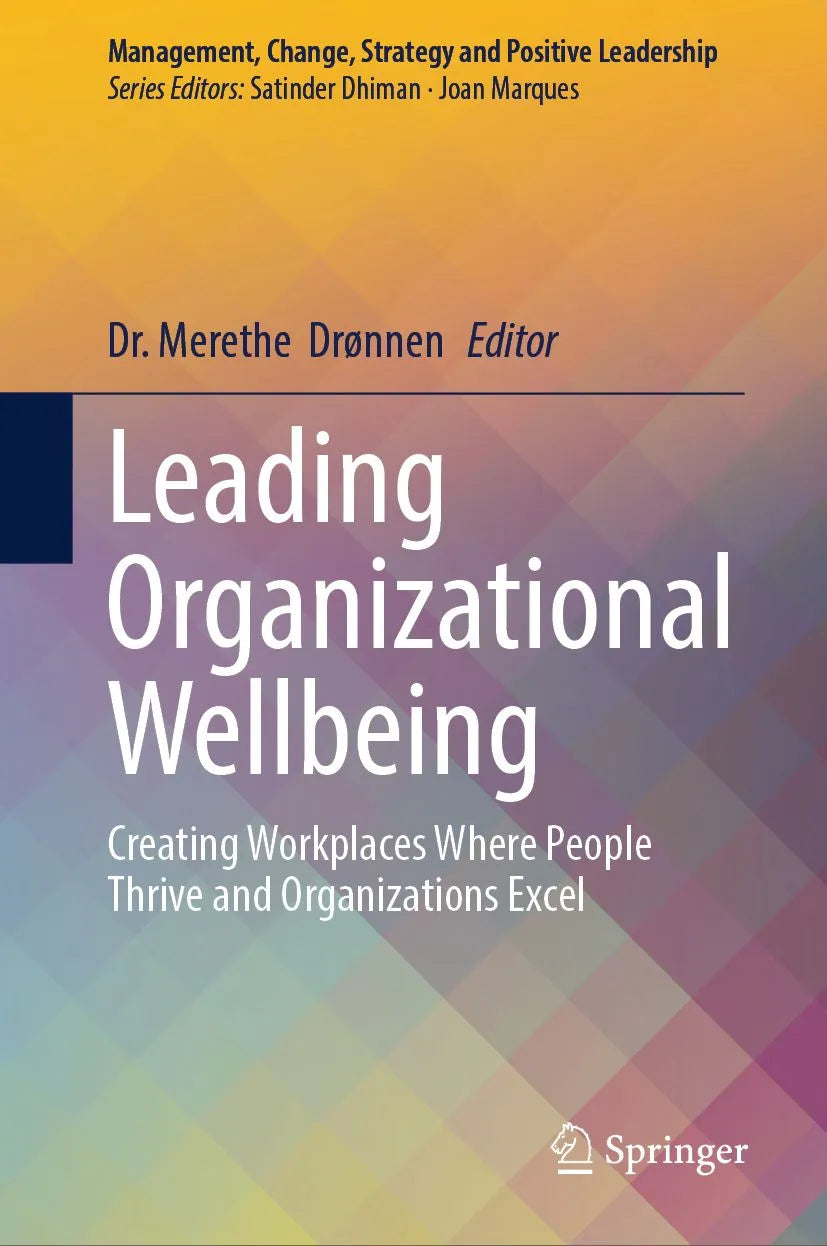 Cover: Leading Organizational Wellbeing (E-Book) von Merethe Drønnen