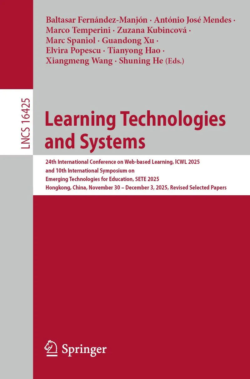 Learning Technologies and Systems