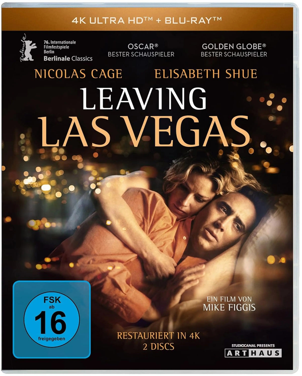 Leaving Las Vegas 4K Ultra HD Blu-ray in restaurierter