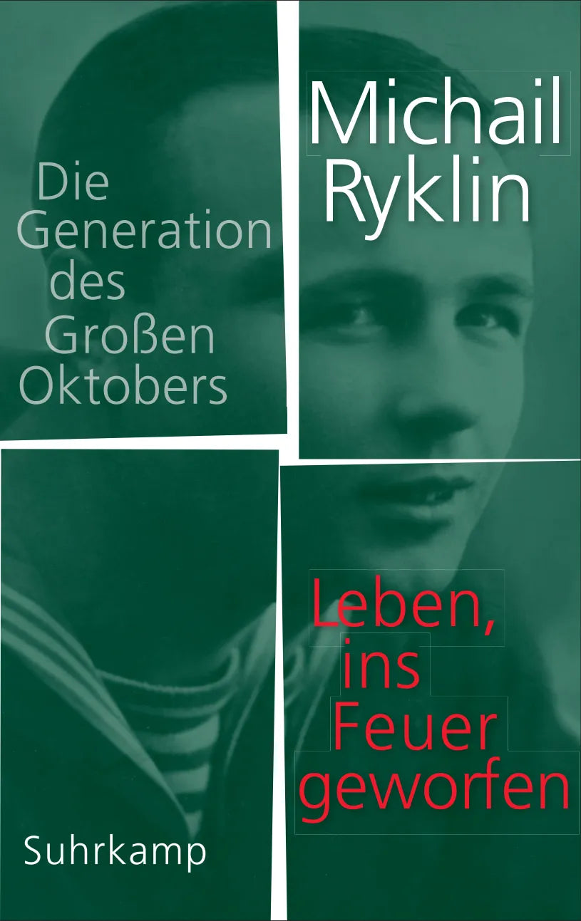 Buchcover von 'Leben, ins Feuer geworfen' - Gebundene Ausgabe von Michail Ryklin