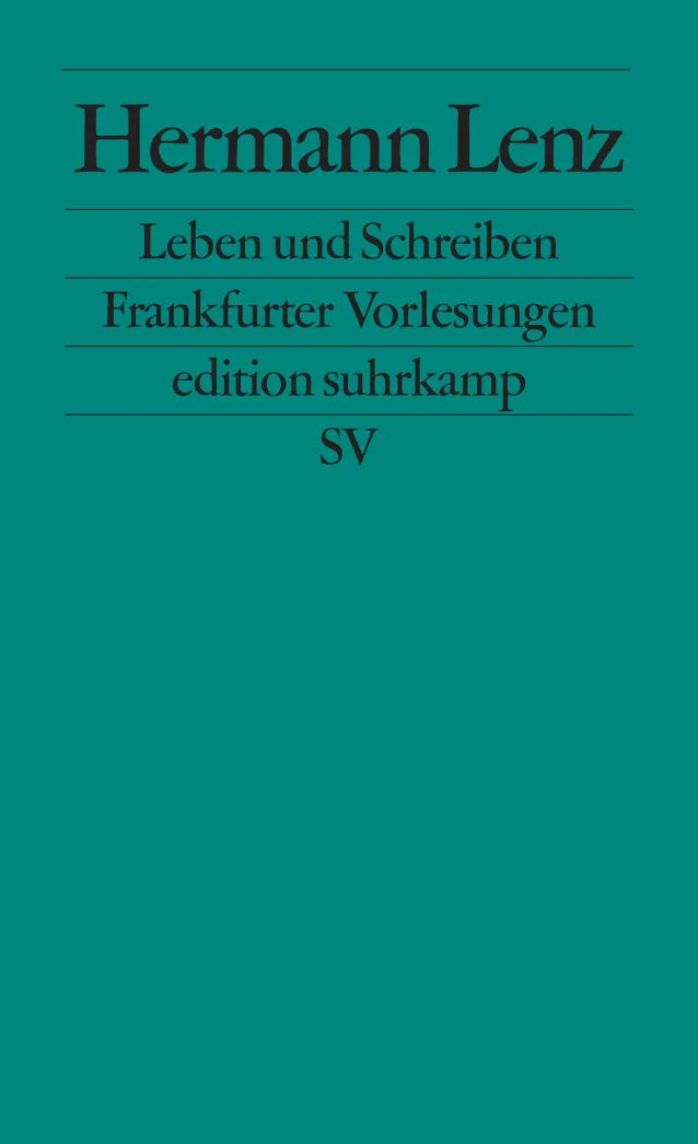 Buchcover von 'Leben und Schreiben' - Taschenbuch von Hermann Lenz