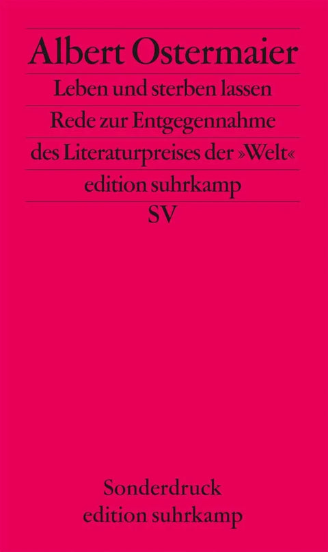 Leben und sterben lassen