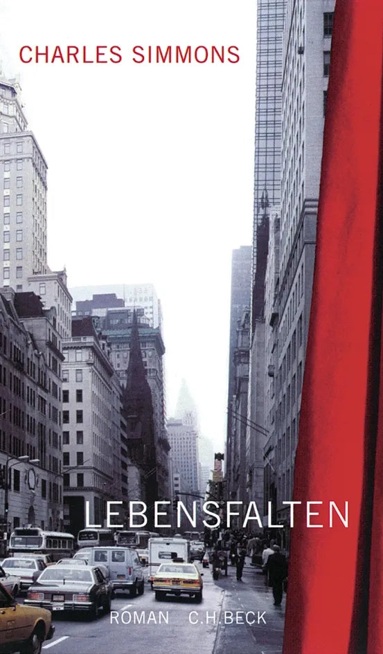 Buchcover von 'Lebensfalten' - Gebundene Ausgabe von Charles Simmons