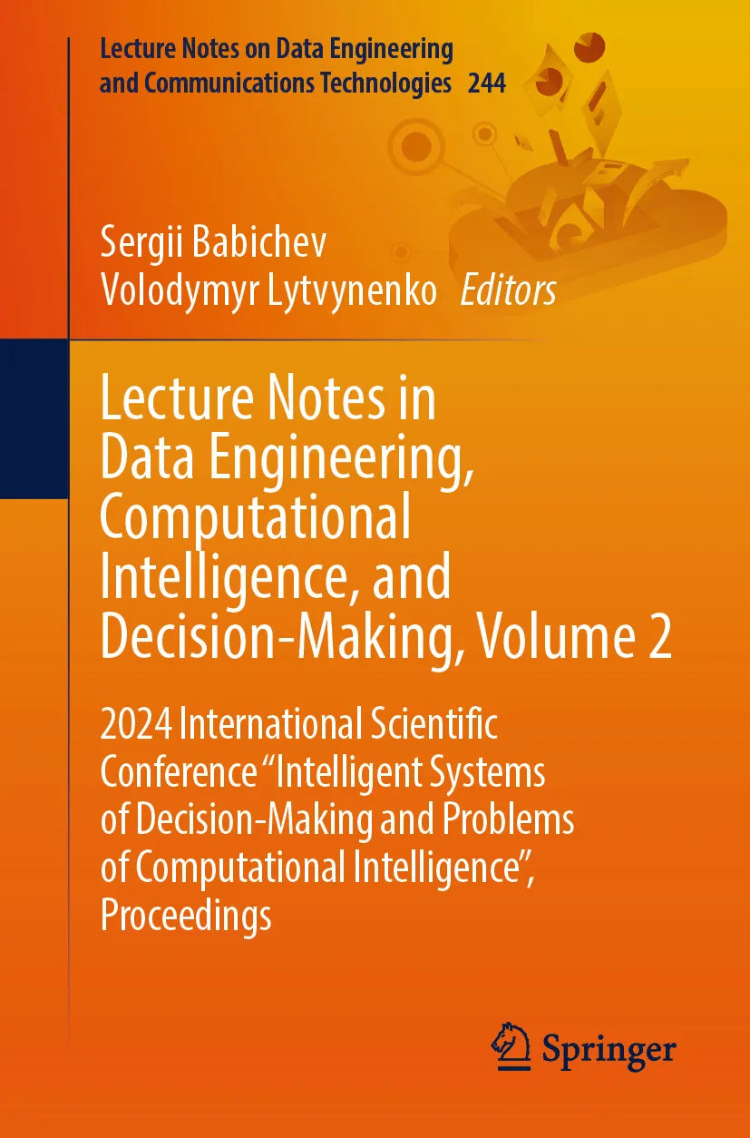 Cover: Lecture Notes in Data Engineering, Computational Intelligence, and Decision-Making, Volume 2 (E-Book)