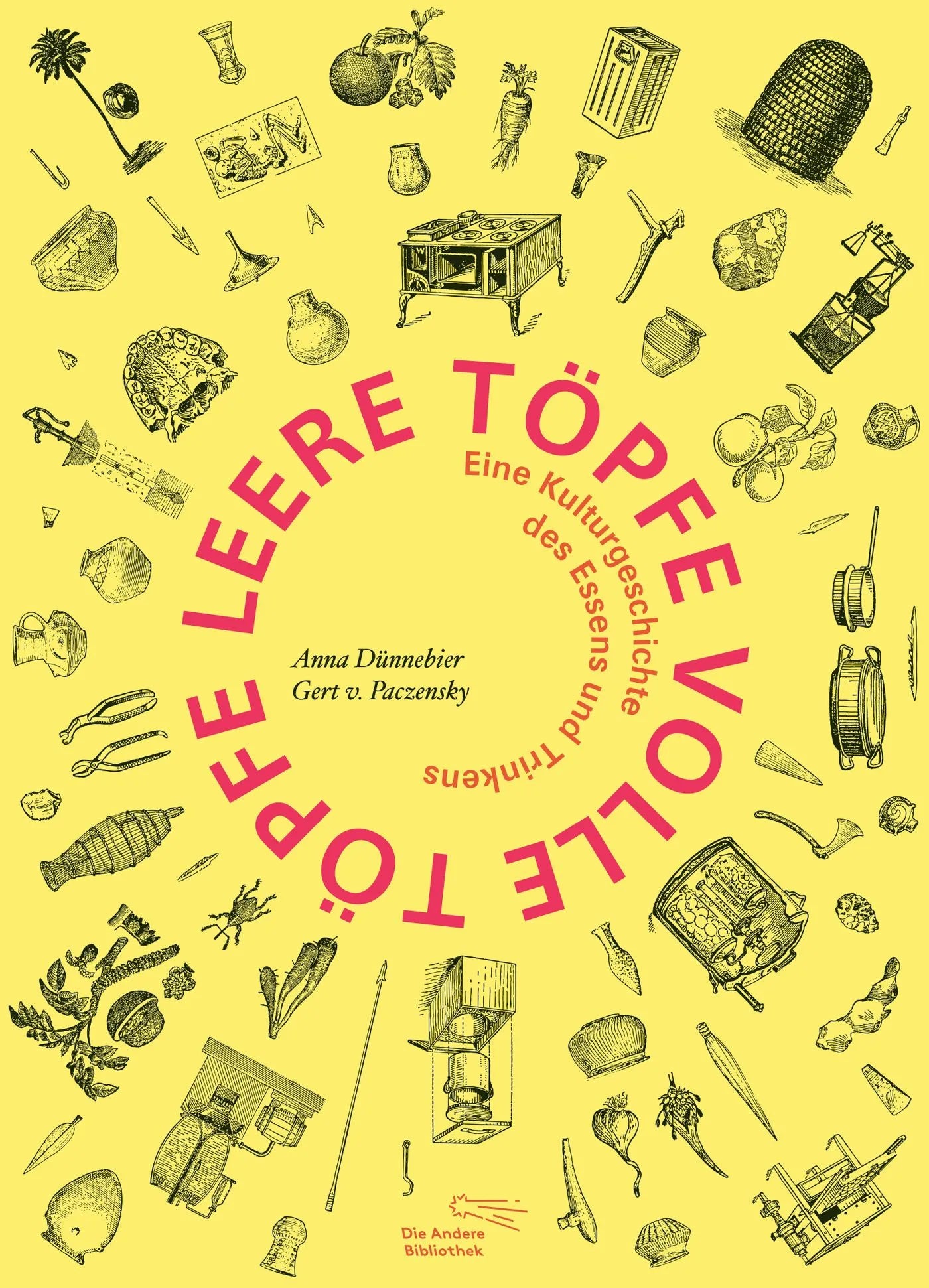 Buchcover von 'Leere Töpfe, volle Töpfe' - Gebundene Ausgabe von Anna Dünnebier