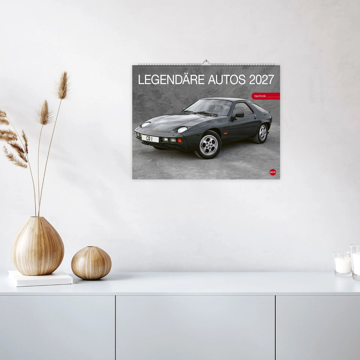 Legendäre Autos Posterkalender 2027 – Ansicht