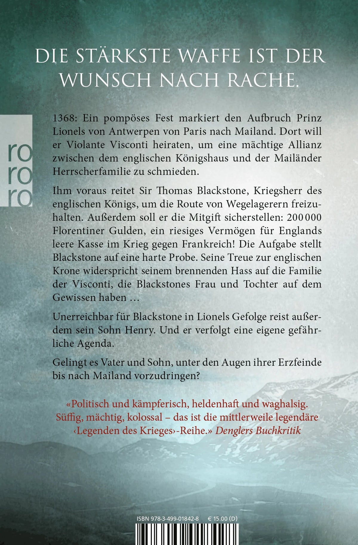 Rückseite: Legenden des Krieges: Schwerter des Zorns (Taschenbuch)