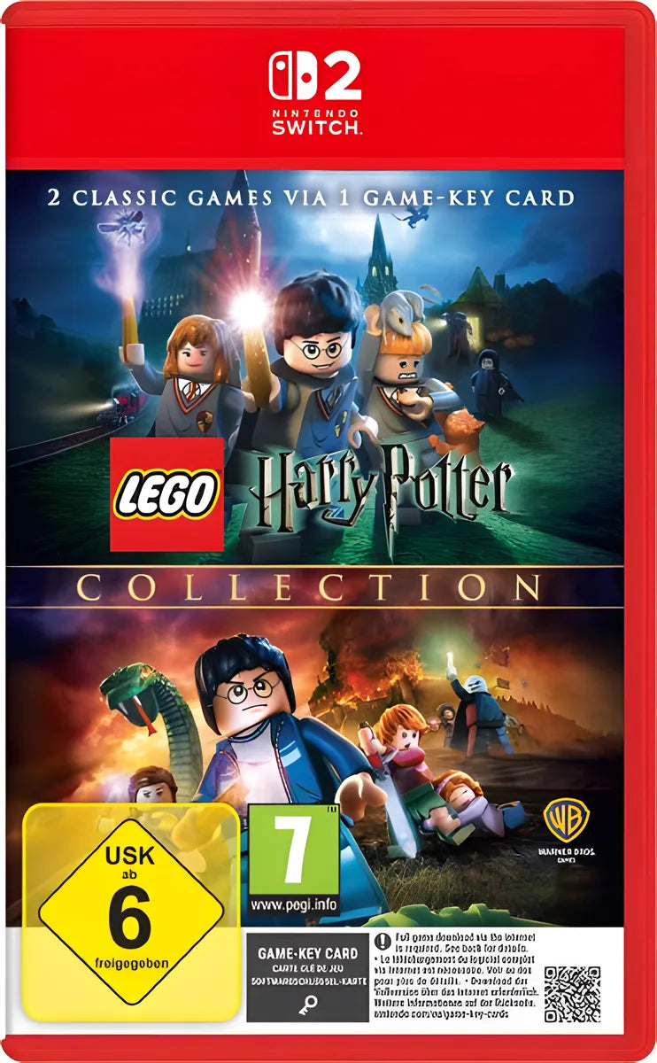 Cover: LEGO Harry Potter Collection für Nintendo Switch 2. Publisher: Warner Bros. Entertainment