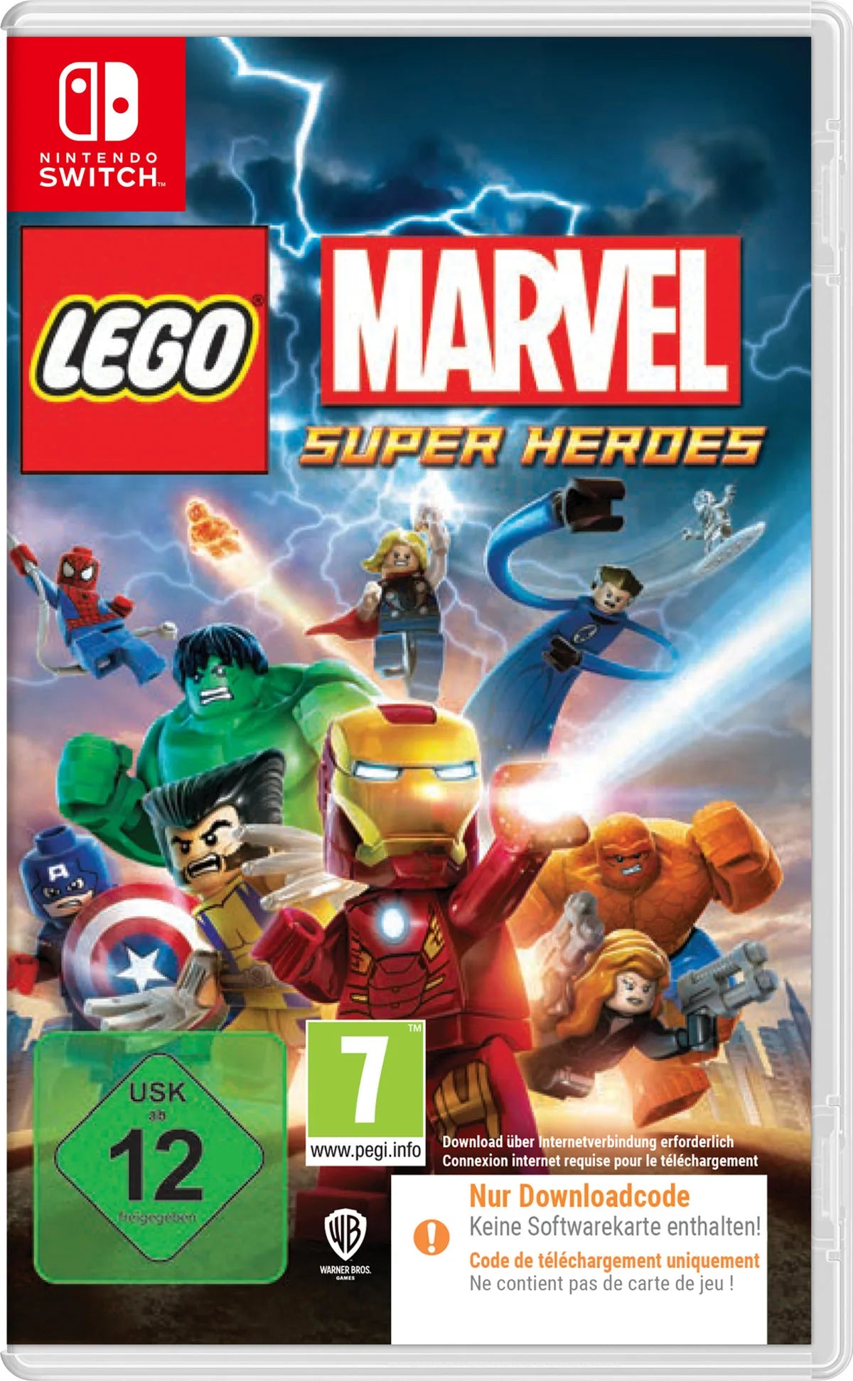 LEGO Marvel Super Heroes (Code-in-a-Box) - Nintendo Switch