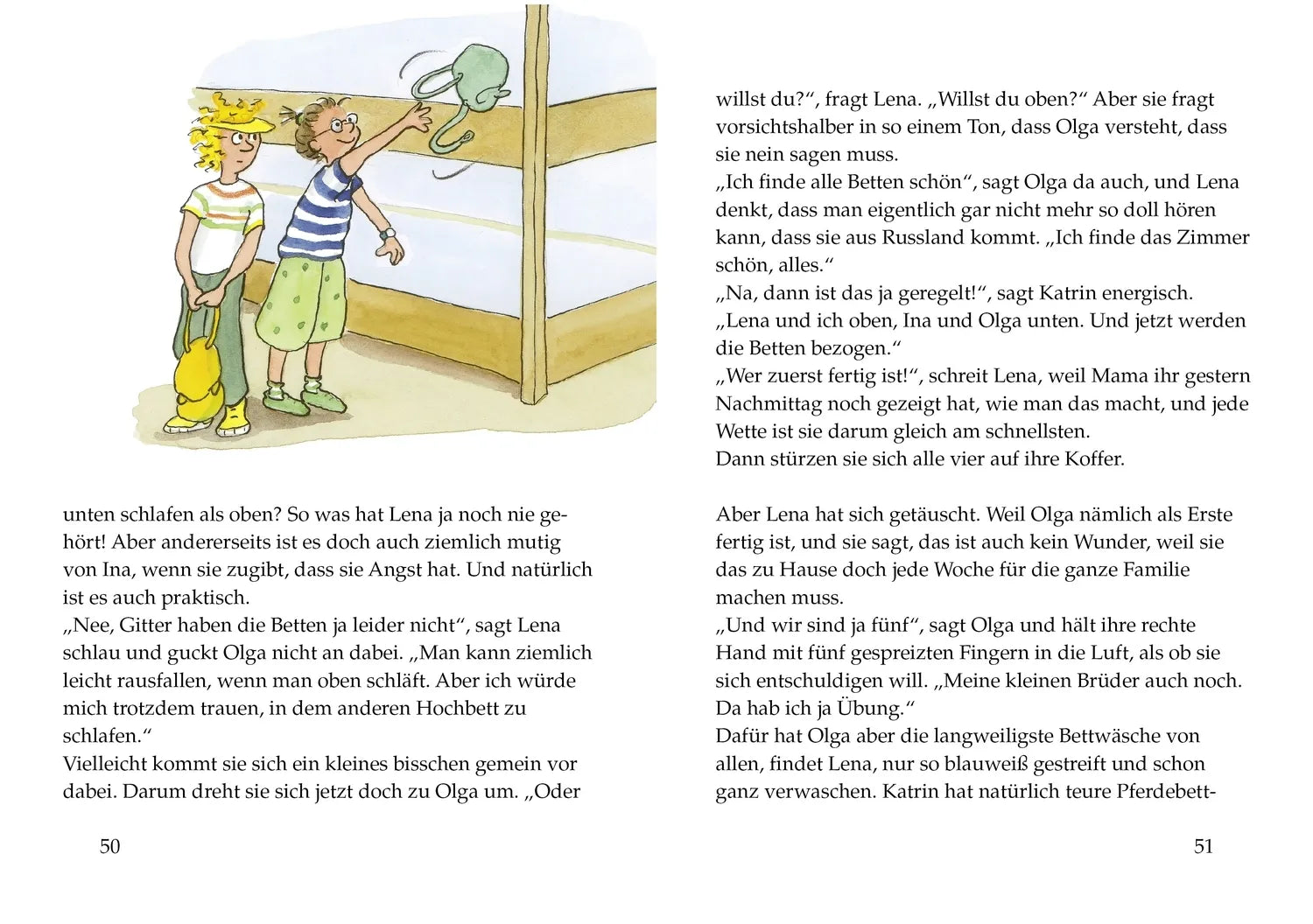 Abbildung von 'Lena fährt auf Klassenreise'