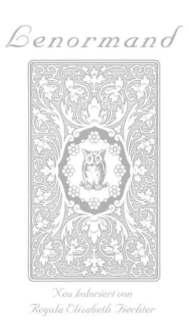 Kartendeck: Lenormand Weisse Eule
