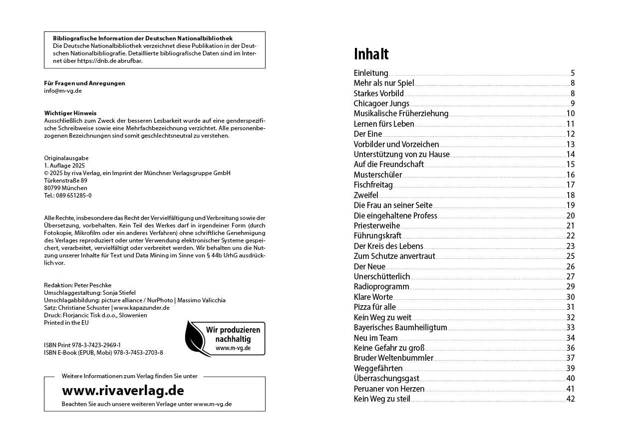 Innenansicht von 'Leo XIV.' - Gebundene Ausgabe