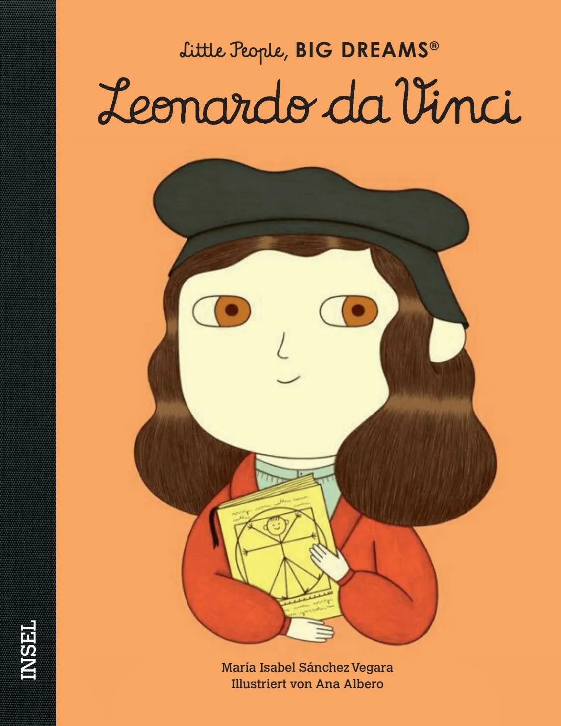 Cover: Leonardo da Vinci – Little People, BIG DREAMS (Hardcover) von María Isabel Sánchez Vegara