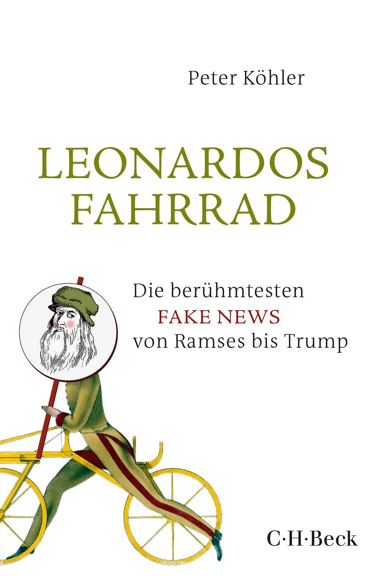 Buchcover von 'Leonardos Fahrrad' - Taschenbuch von Peter Köhler