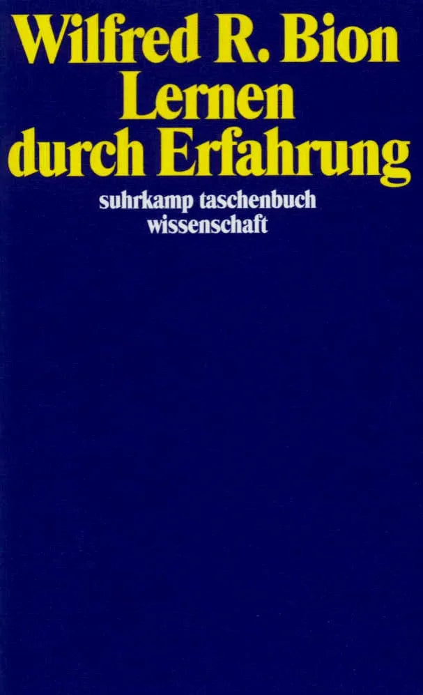 Buchcover von 'Lernen durch Erfahrung' - Taschenbuch von Wilfred R. Bion