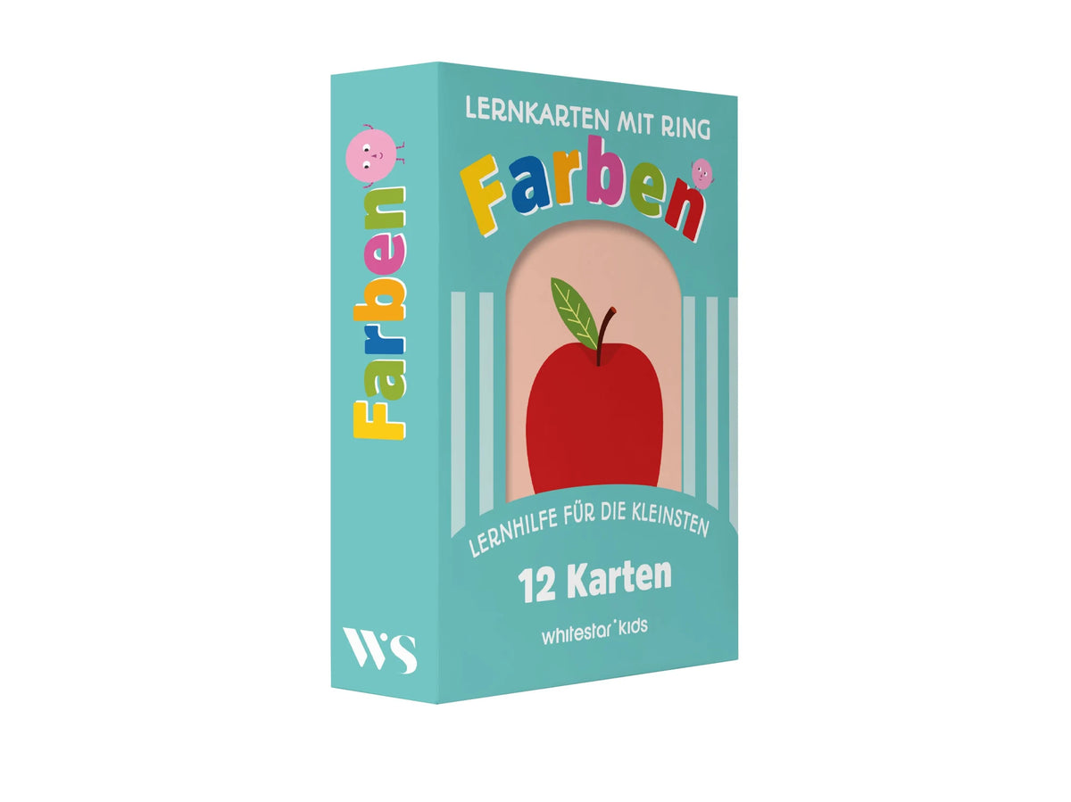 Gesellschaftsspiel: Lernkarten Mit Ring - Farben