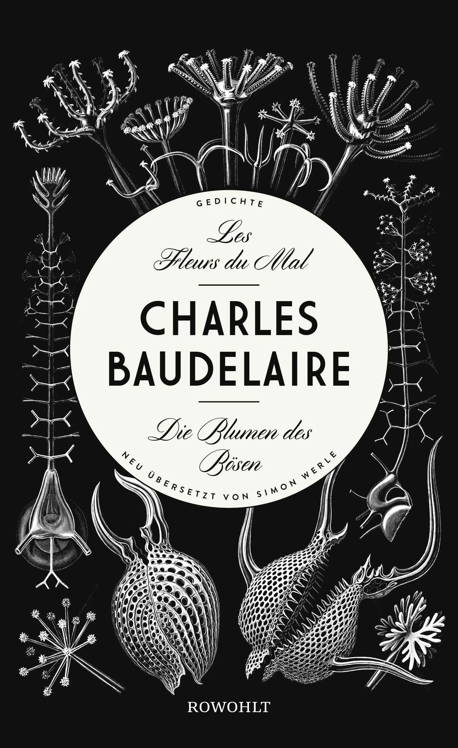 Buchcover von 'Les Fleurs du Mal - Die Blumen des Bösen' - Gebundene Ausgabe von Charles Baudelaire
