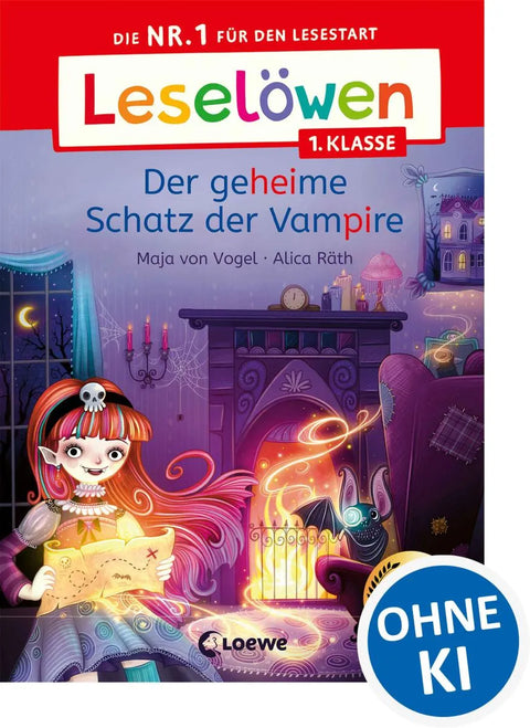 Leselöwen 1. Klasse - Der geheime Schatz der Vampire