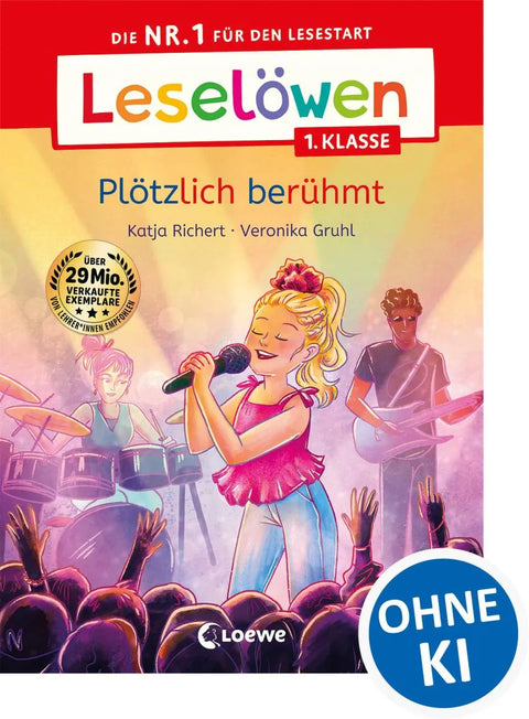 Leselöwen 1. Klasse - Plötzlich berühmt