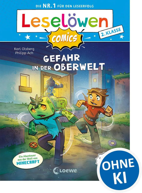 Leselöwen Comics 2. Klasse - Gefahr in der Oberwelt