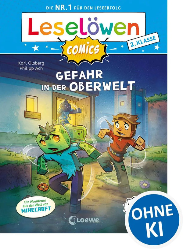 Leselöwen Comics 2. Klasse - Gefahr in der Oberwelt