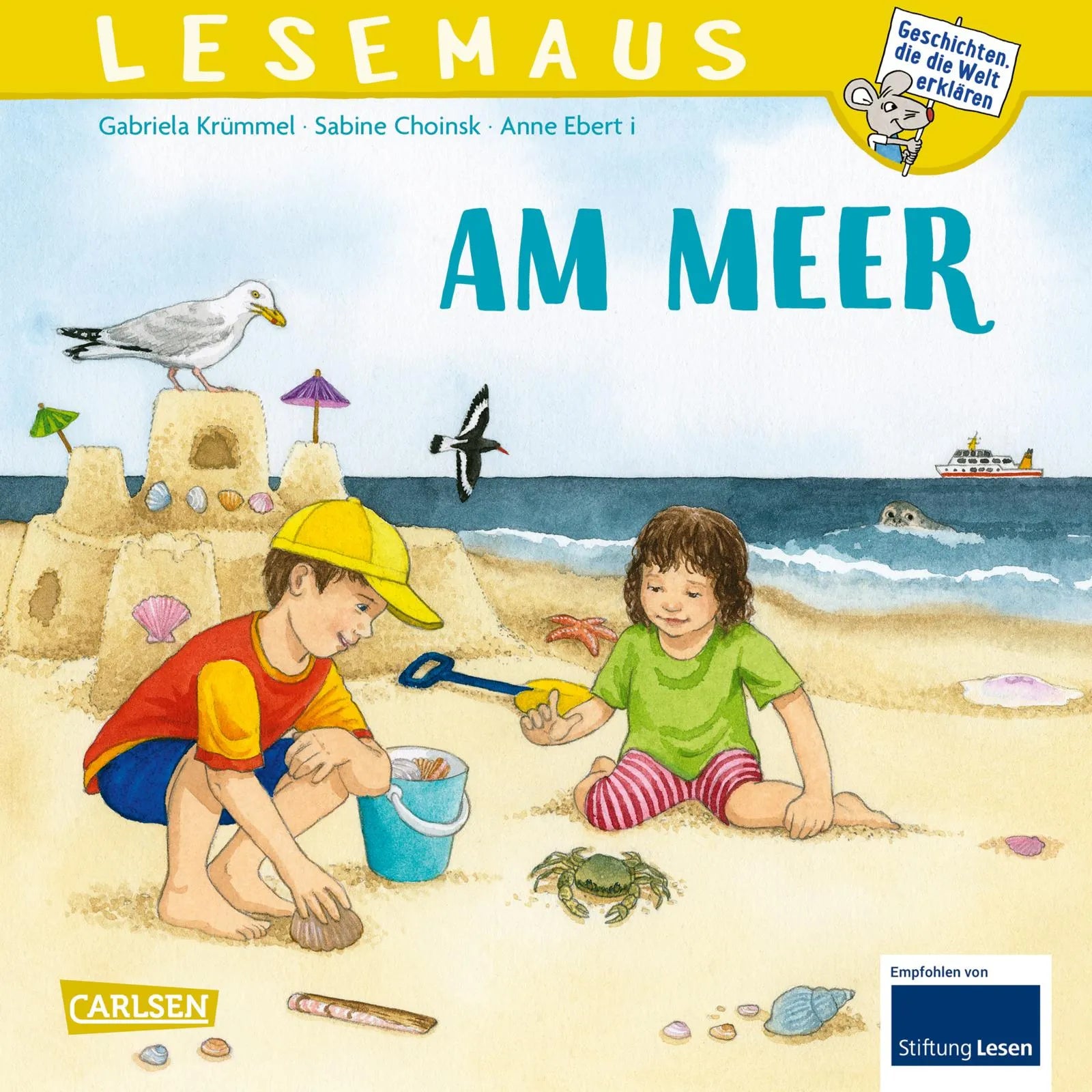 Buchcover von 'LESEMAUS 10: Am Meer' - Taschenbuch von Gabriela Krümmel