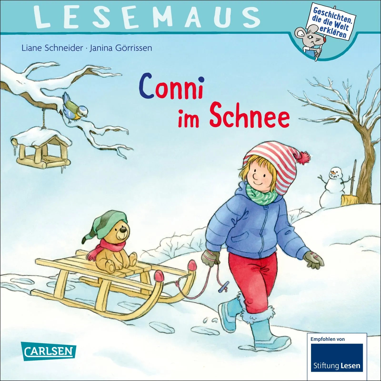 Buchcover von 'LESEMAUS 103: Conni im Schnee' - Taschenbuch von Liane Schneider